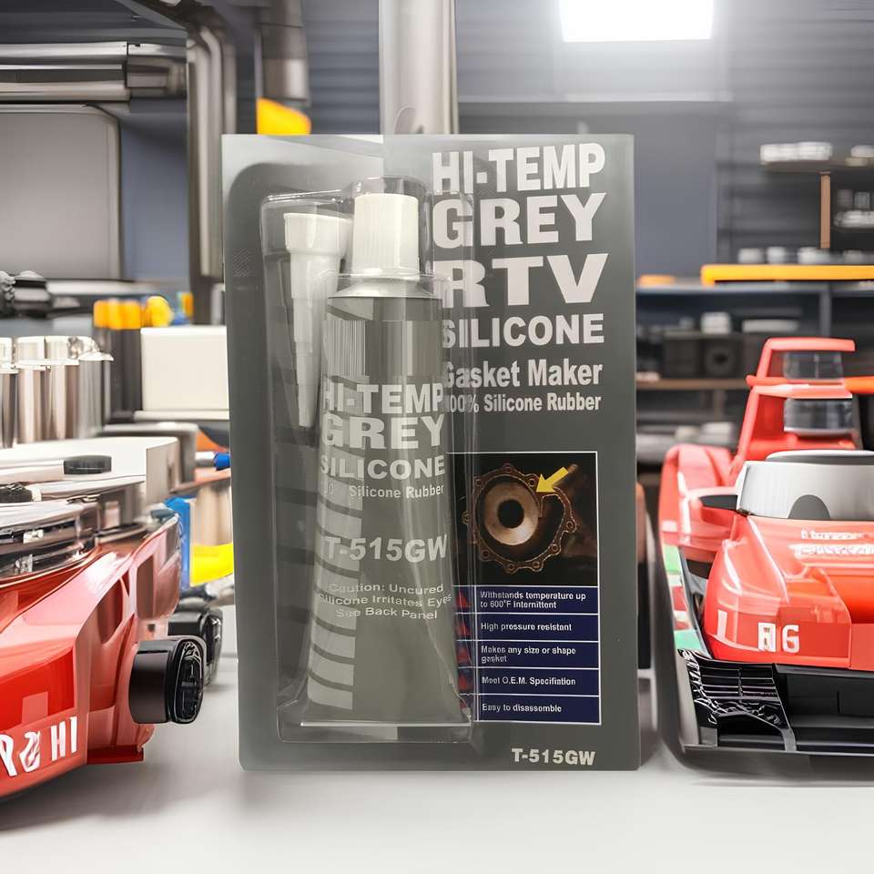 Silicone car engine sealant tube