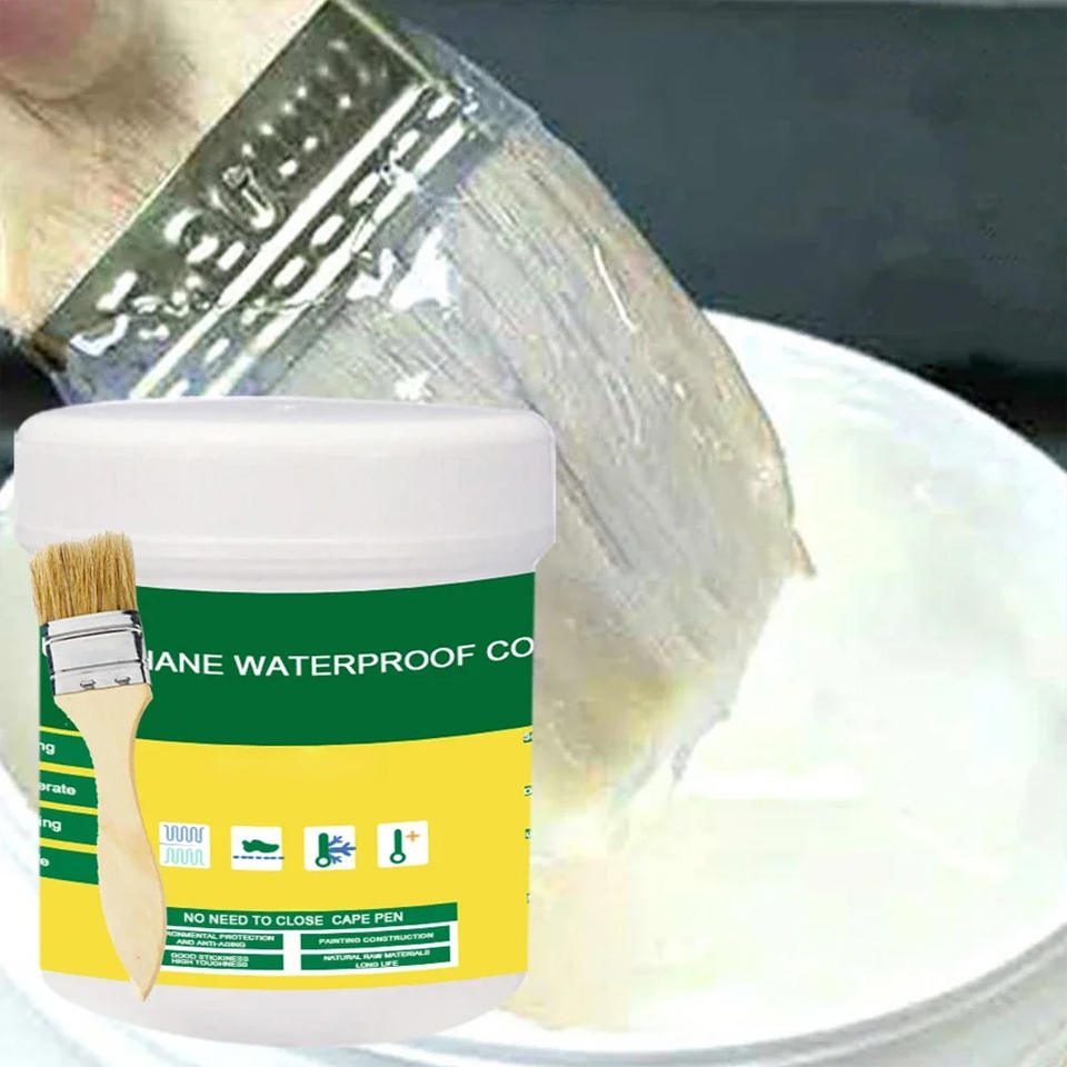 Transparent waterproof sealant tube