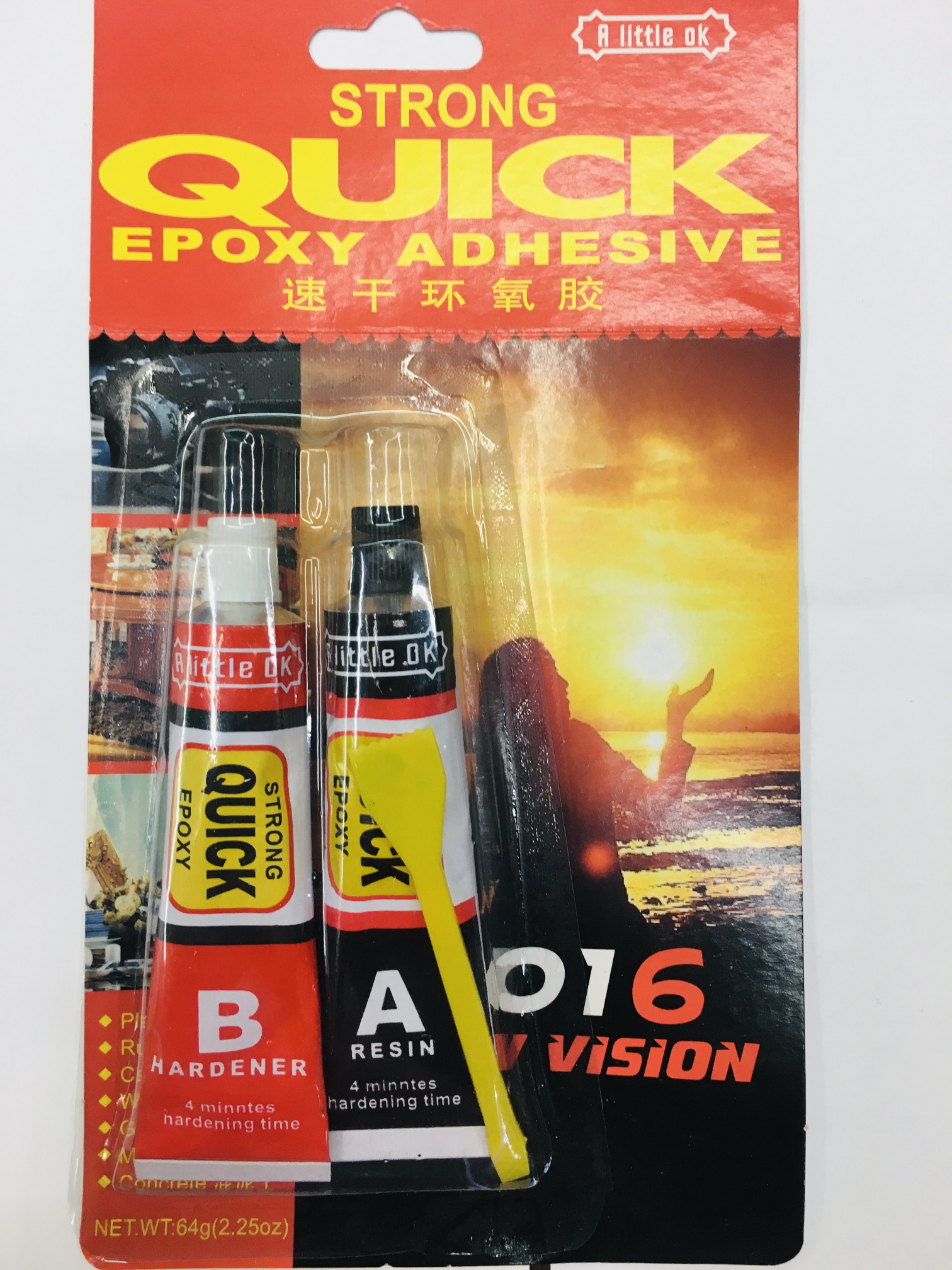 Strong quick epoxy adhesive from GlueMFG catalog