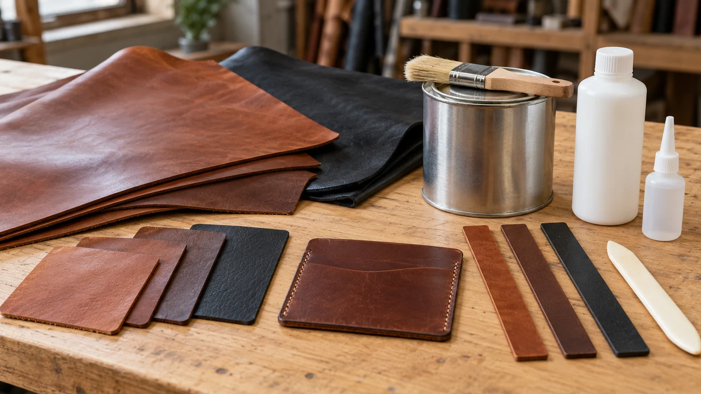 Leather Glue for Leather Goods and Upholstery Buyers: Contact Cement, Water-Based and Instant Glue